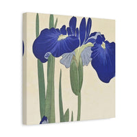 Thumbnail for Japanese Blue Irises Canvas Wall Art