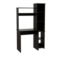 Thumbnail for Modern Black  Office Desk with Storage Cabinet-0