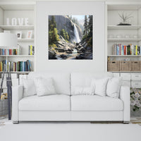 Thumbnail for Yosemite Waterfall Canvas Wall Art