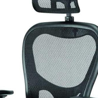 Thumbnail for Black Mesh Fabric Rolling Office Desk  Chair-4