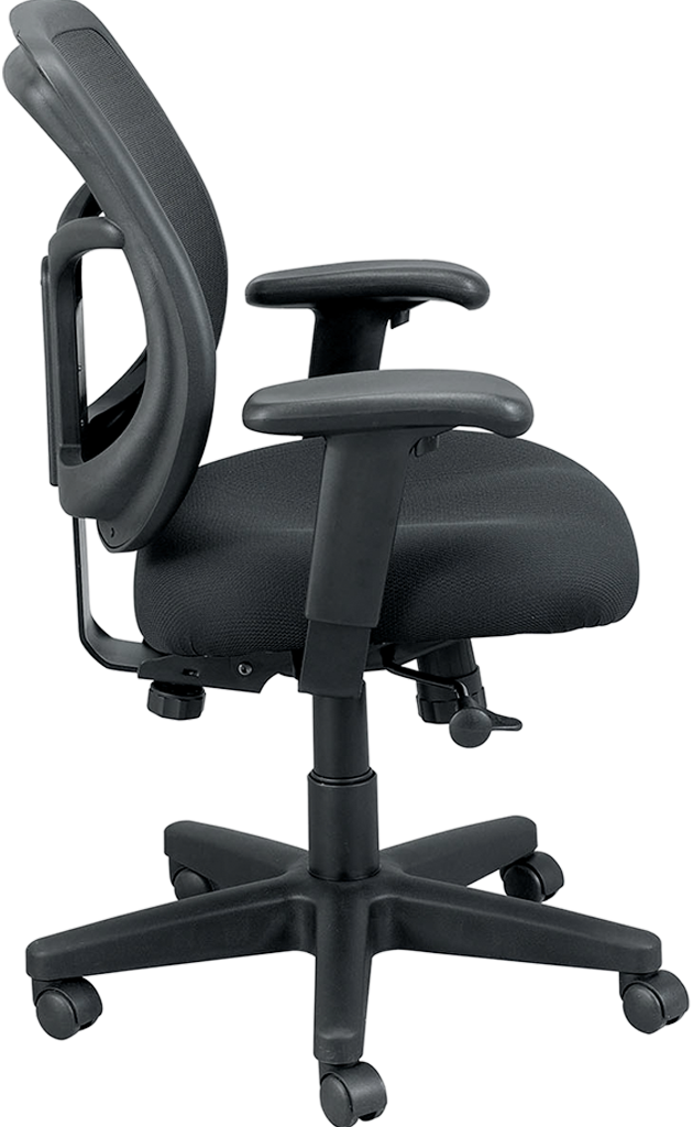 26" x 30" x 36"  Black Mesh   Fabric Chair-2