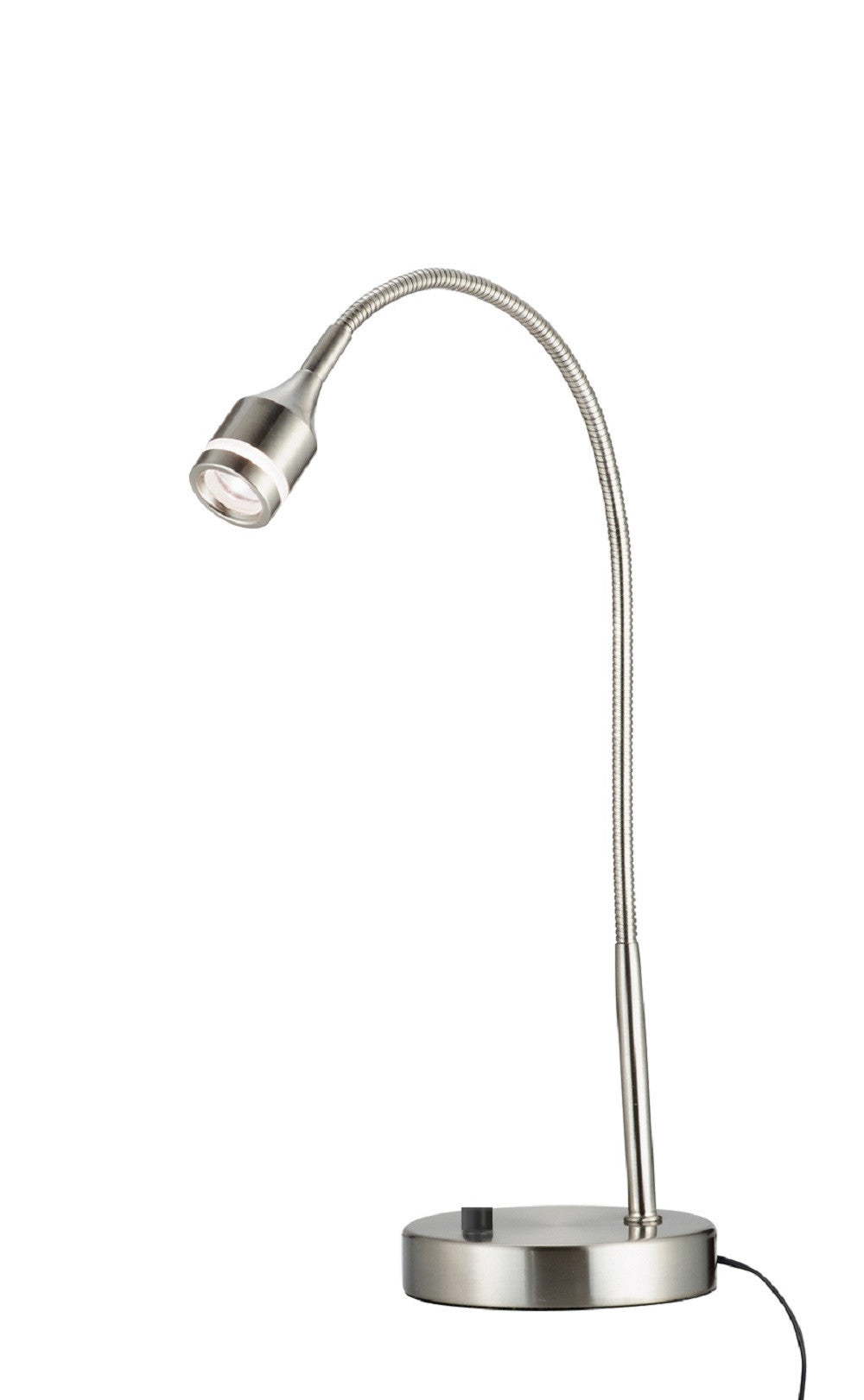 Brushed Steel Metal LED Adjustable Desk Lamp-2