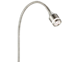 Thumbnail for Brushed Steel Metal LED Adjustable Desk Lamp-3