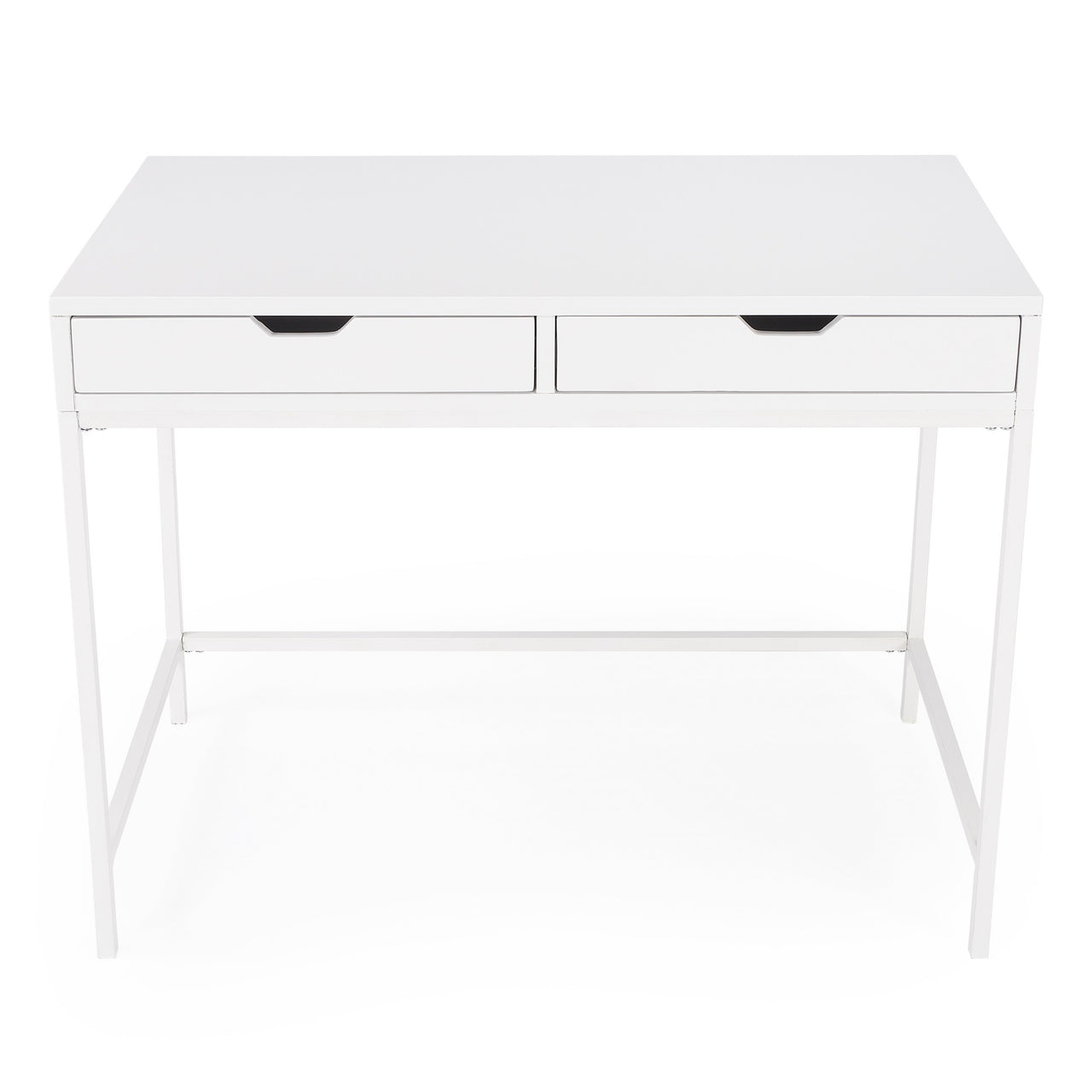 Modern Glossy White Desk-1
