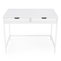 Thumbnail for Modern Glossy White Desk-1