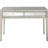 Thumbnail for Antiqued Silver Finish Console Table-0
