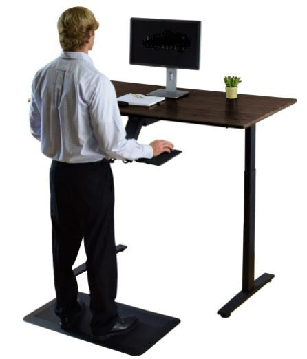 Premier Black Dual Motor Electric Office Adjustable Standing Desk-4