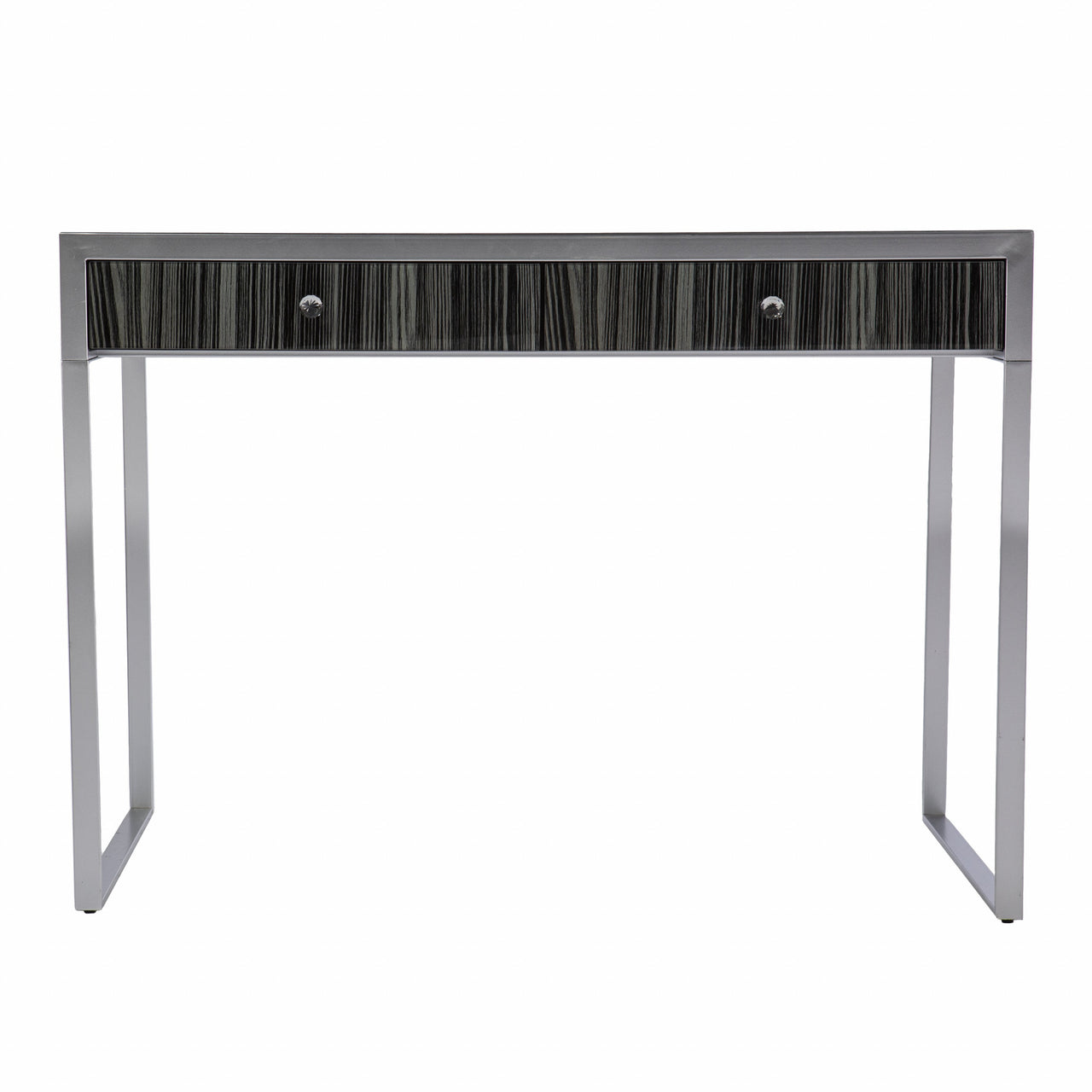 Black And Silver Writing Desk-3