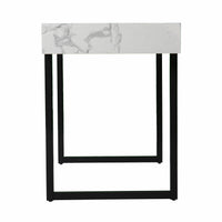 Thumbnail for White Faux Marble Topped Desk-5