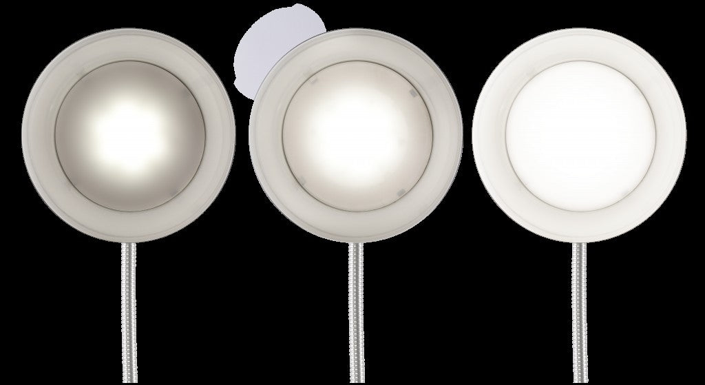 Black Matte and Silver LED Adjustable Desk Lamp-3