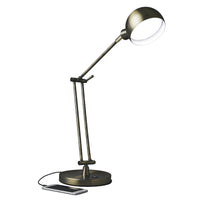 Thumbnail for Antiqued Bronze LED Adjustable Desk Lamp-0