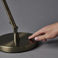Thumbnail for Antiqued Bronze LED Adjustable Desk Lamp-1