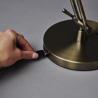 Thumbnail for Antiqued Bronze LED Adjustable Desk Lamp-3