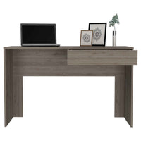 Thumbnail for Clio Light Gray Computer Desk with Drawer-4