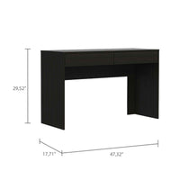 Thumbnail for Clio Black Computer Desk with Two Drawers-1