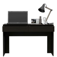 Thumbnail for Clio Black Computer Desk with Two Drawers-4