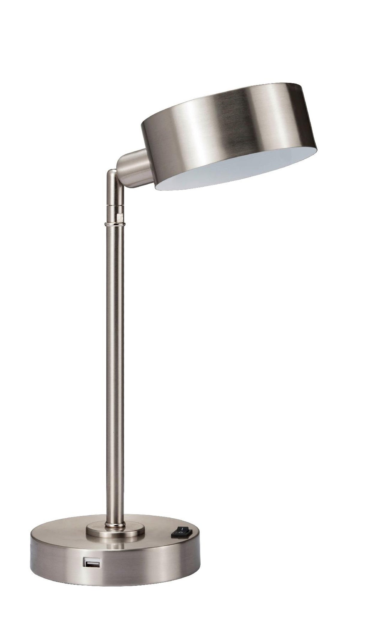 15 inch Silver Desk Lamp